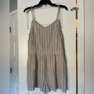 Striped romper